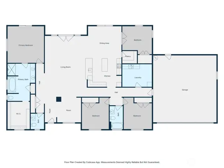 Floor Plan- RAMBLER no steps!