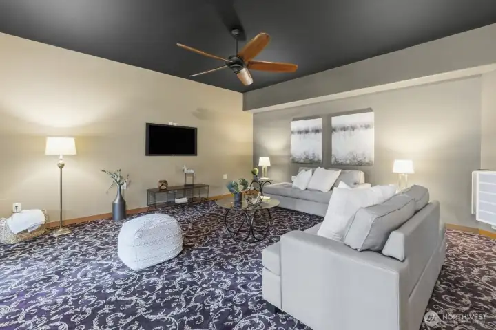 Another area to gather your family and friends and watch movies.