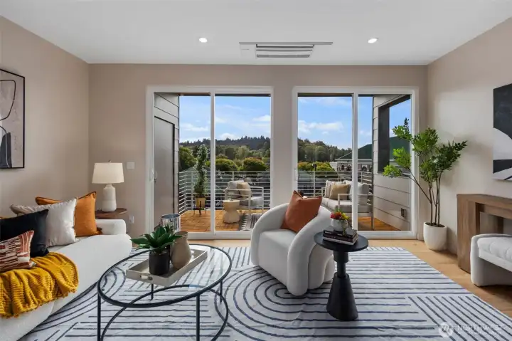 Top Floor-Living Room