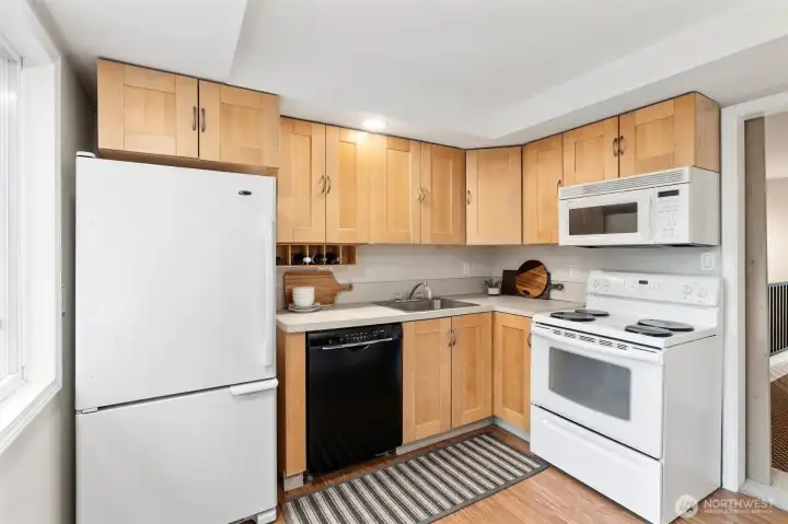 Prep Kitchen next to main kitchen is ideal for entertaining.