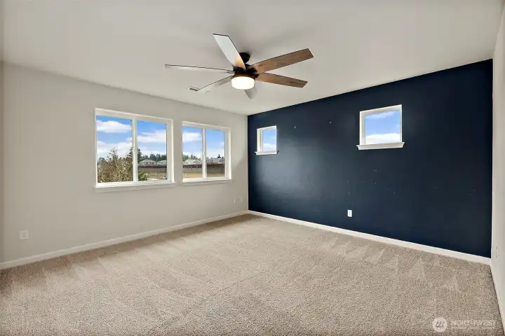 Huge Rec Room at the top of the stairs