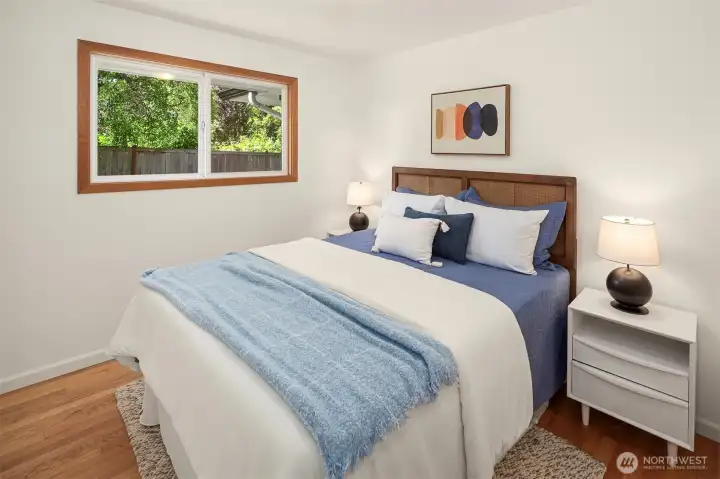 Spacious 2nd and third bedrooms