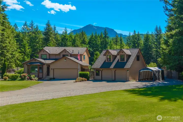Welcome Home to your secluded oasis with your own detached garage!
