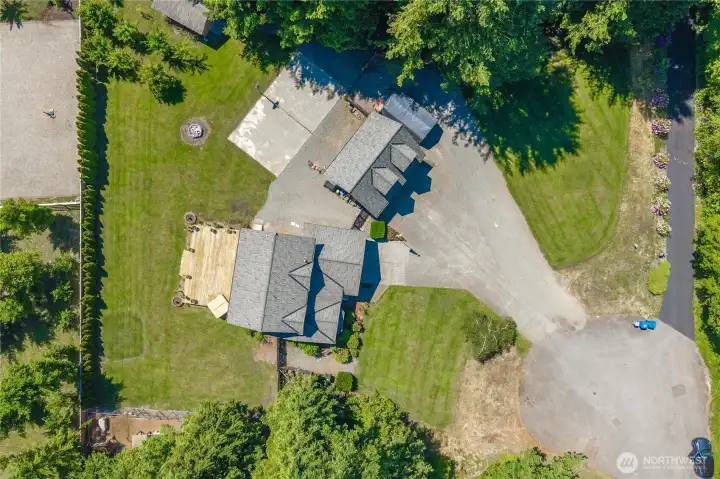 Almost a full acre of land!