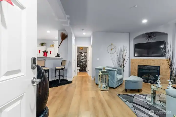 Open-Concept Layout: Perfect for a seamless flow between the kitchen and lounge