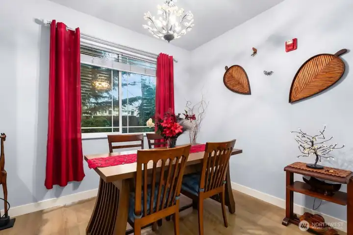 Natural Light pouring in from large windows