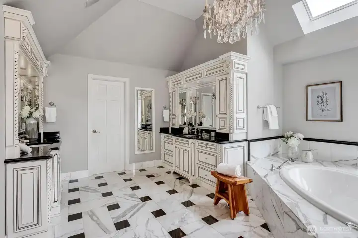 Lavish primary bath Lavish primary bath