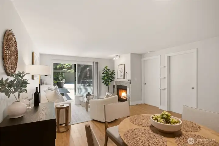 Room for full dining. Room for full dining.