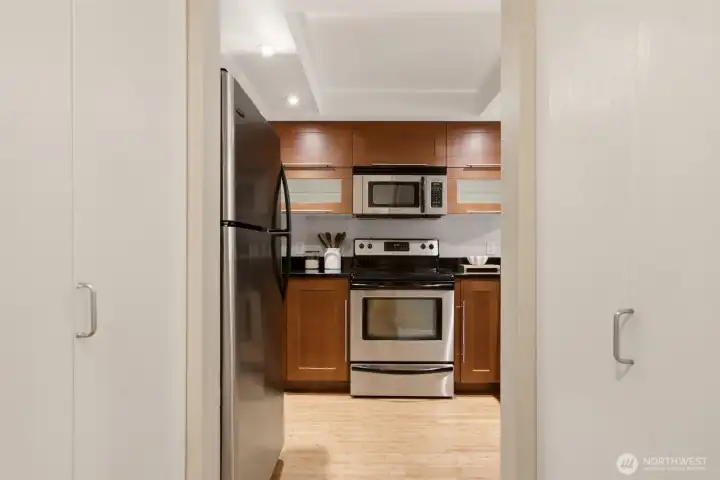 Ample storage. Ample storage.
