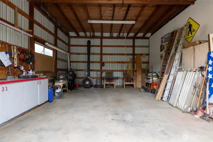 Bay 1 of shop