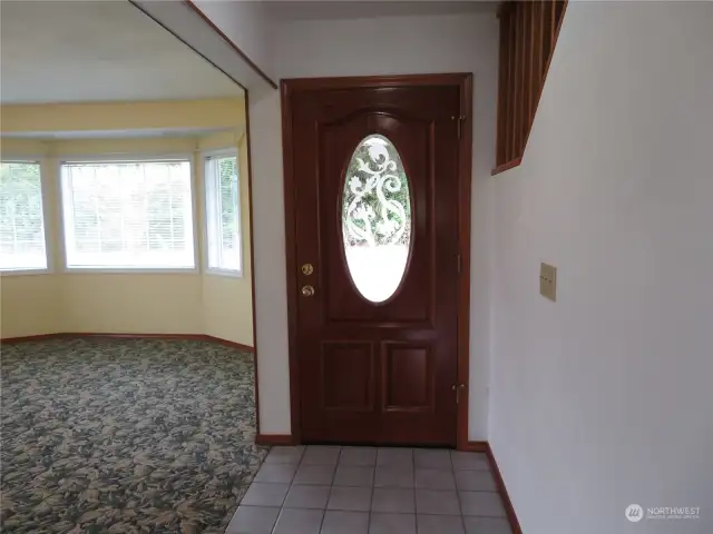 Front entry way