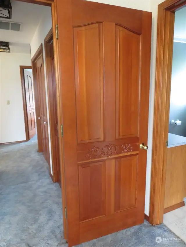 Solid core doors from local Simpson door company