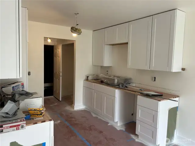 Renovations in progress