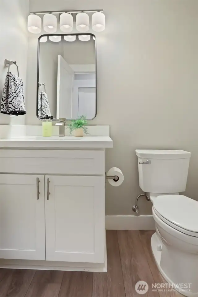 1/2 Bathroom on main floor