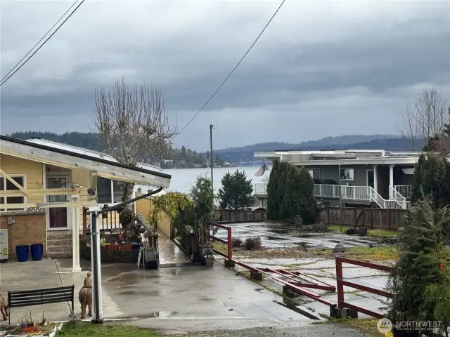 view from deck