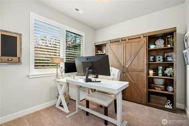 Flex room can be used as an office, playroom, craftroom, another bedoom (5th) or Bonus room