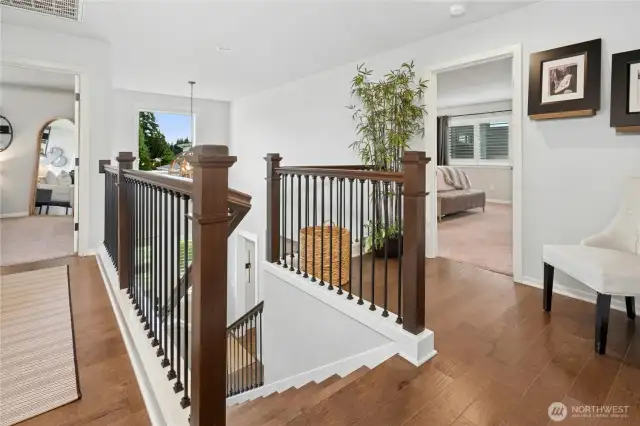 Open and bright with 9ft ceilings
