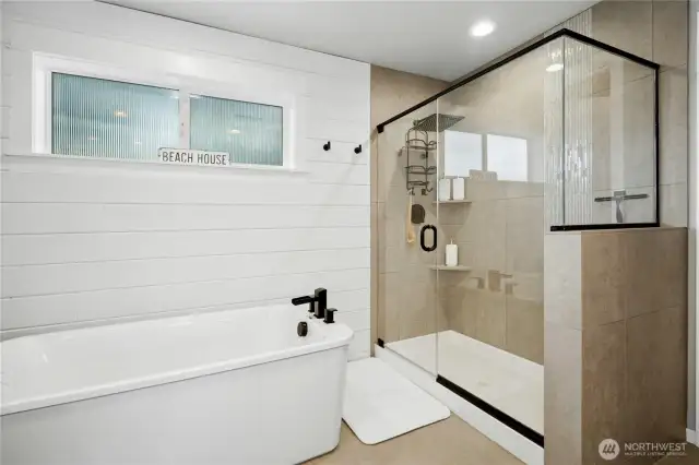 Enjoy your soaking tub for relaxation
