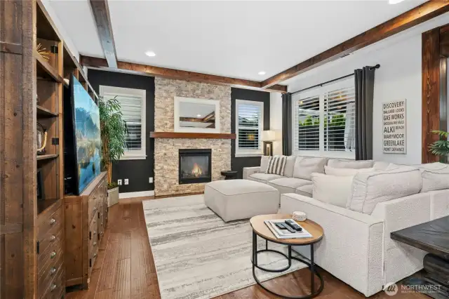 Bright and inviting great room