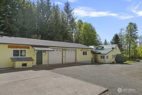 Shop and garage area