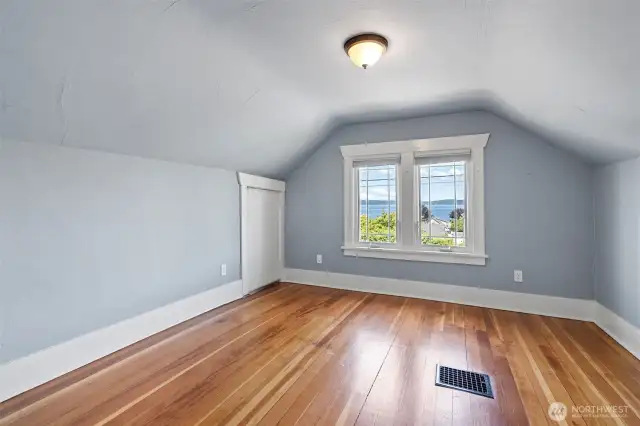 The 3rd bedroom on the send level
