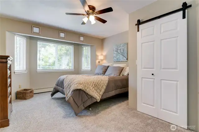 2nd bedroom with walk-in closet