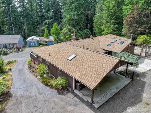 Roof is four years old