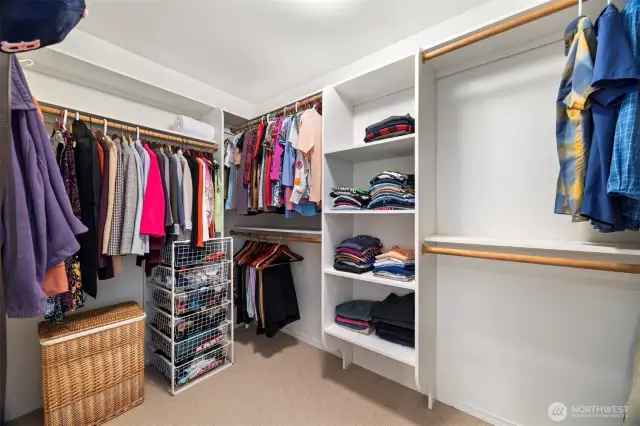 Master closet