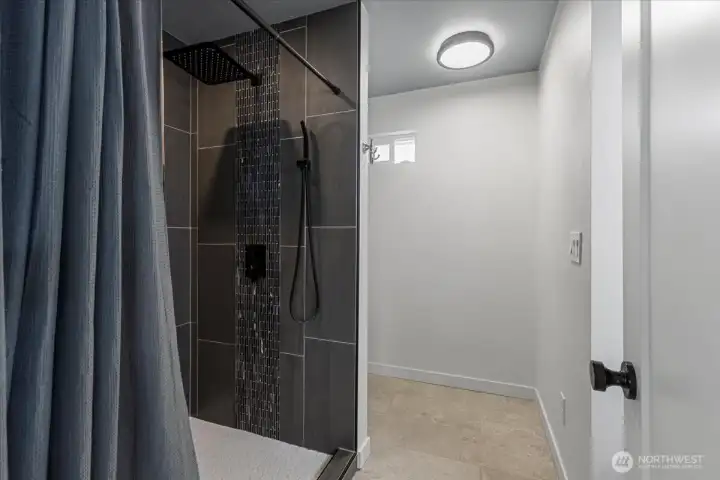 Guest bathroom with walk in Shower