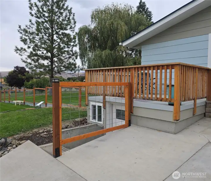 Back deck