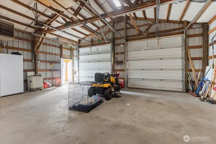 New Snowblower and mover stay with the buyer
