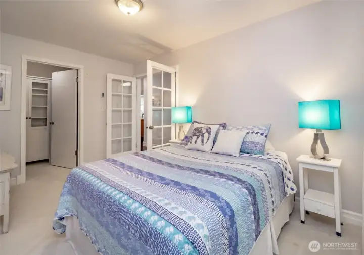 Second bedroom with walk in closet