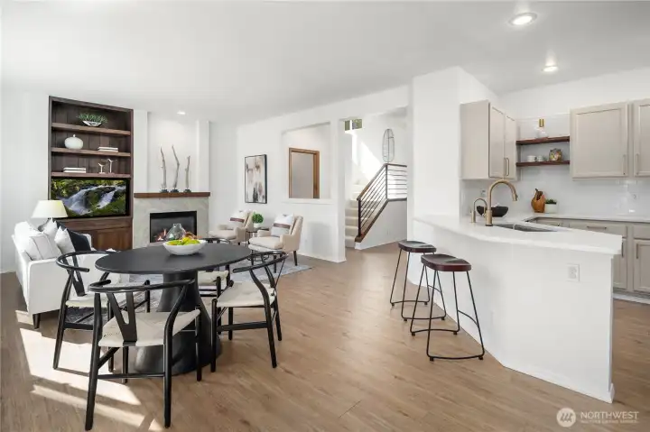 You will be delighted by the spaciousness when you tour this home.