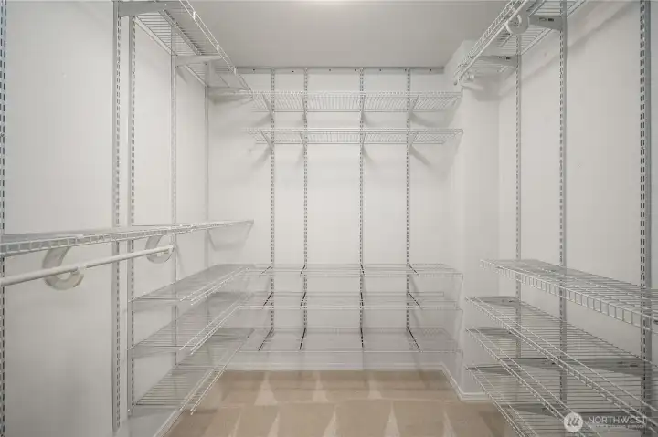 Primary bedroom closet