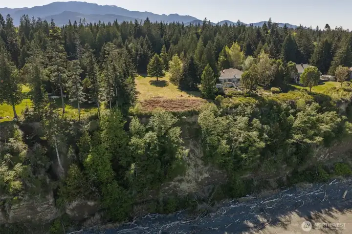 Lot 7 is near center of picture. Mowed with single tree.