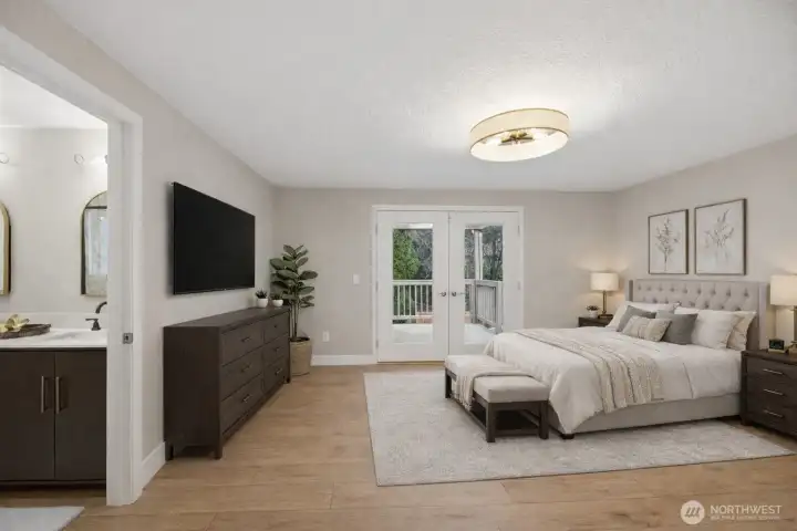 Primary Suite Virtual Stage