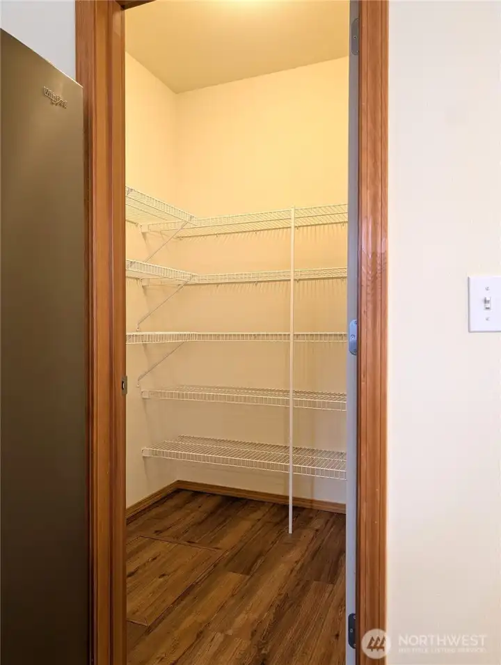 Walk in Pantry in Kitchen