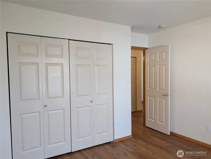 doors to utility room