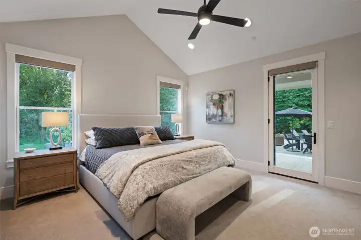 Primary bedroom on main