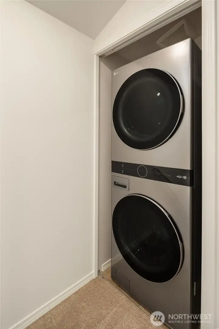 Laundry conveniently located on the upper floor with 2 of the bedrooms.