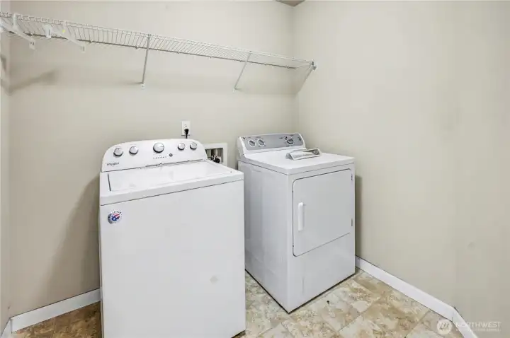 Upstairs laundry room!