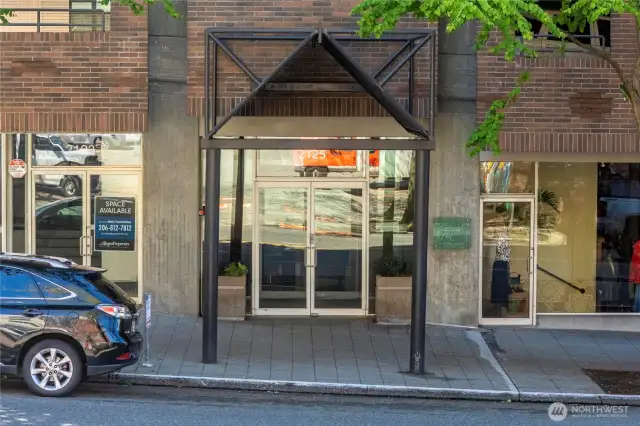 Continental Condos Entrance