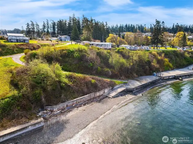 Rocky Point private beach and boat launch
