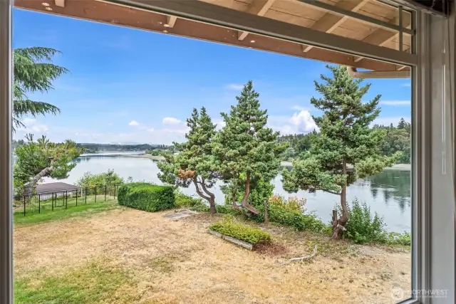 Views of the Washington Narrows from your porch