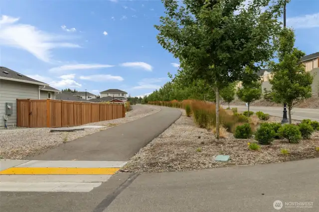 Explore miles of scenic walking trails just a few feet from home — one of the many reasons life in McCormick Trails feels both connected and serene.