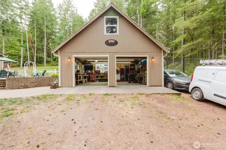 Two car garage/shop