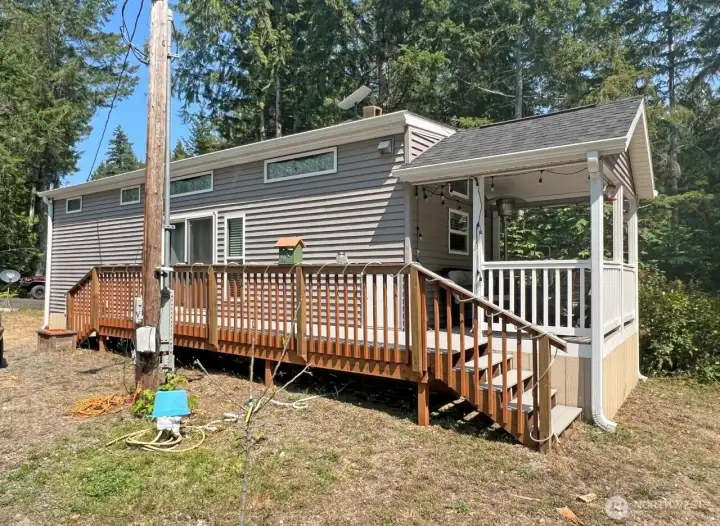 Park model RV for your use before building your dream home and maybe an ADU too?
