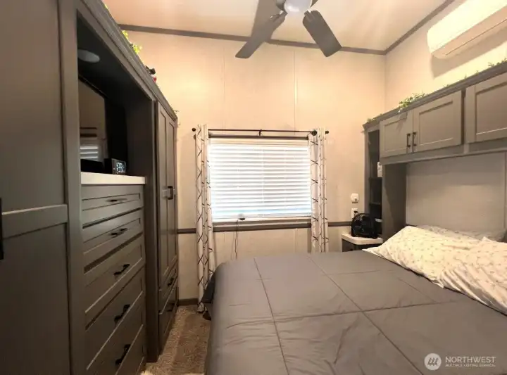Lots of storage space.
