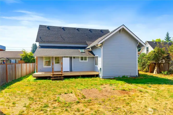 Back deck