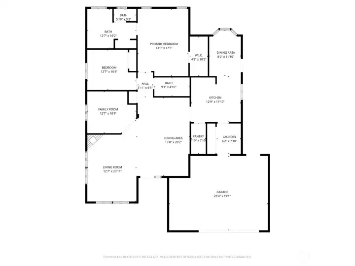 Layout of the home